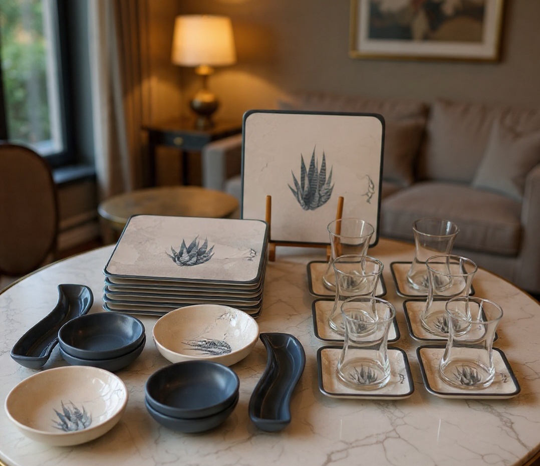 Set Mengjesi Dark Blue